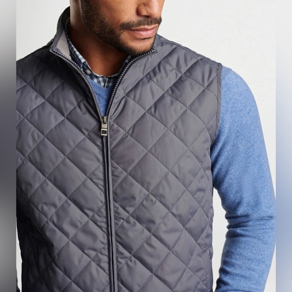 NWT! Peter Millar Essex reversible vest. Size Medium